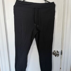 Yogalicious Lux Black Jogger Pants
